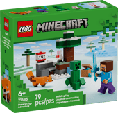 LEGO Minecraft Steve’s Taiga Adventure Toy 21583